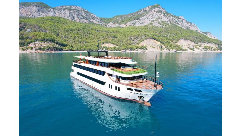 52.1m LIMITLESS Commercial Cruise Motor Yacht | 13 Cabins | 2022 Refit